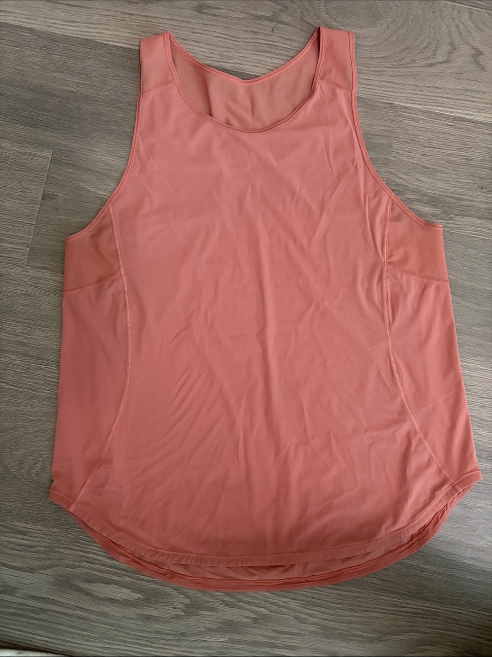 lululemon athletica sculpt Coral Pink Performance Tank